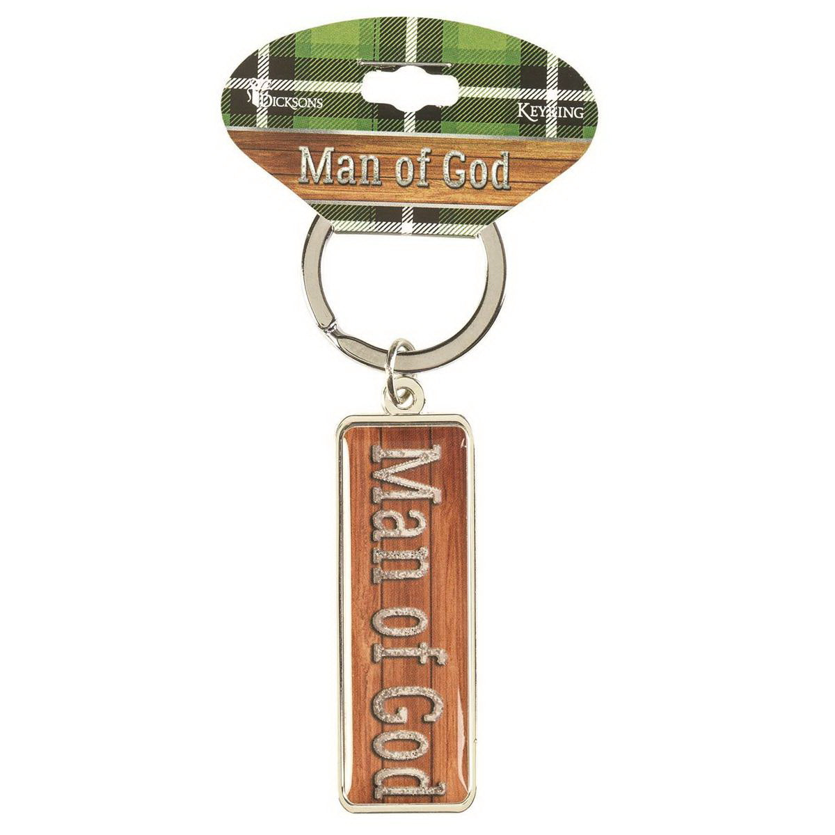 6PCS X 5PKT DIC KC-790 KEY RING MAN OF GOD