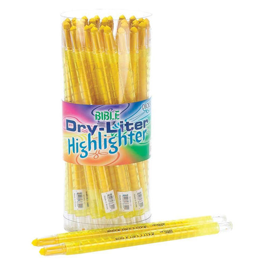 DIC MARK-12 DRY HIGHLIGHTER YELLOW