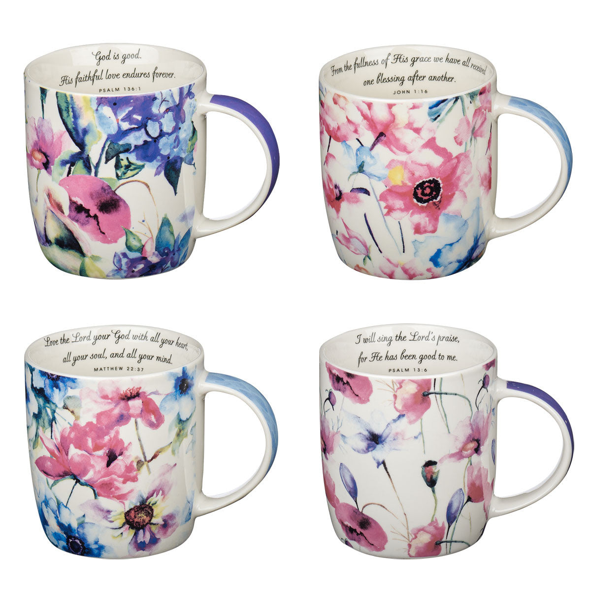 CAG MUGS03 MUG SET 4PC SEEDS OF LOVE