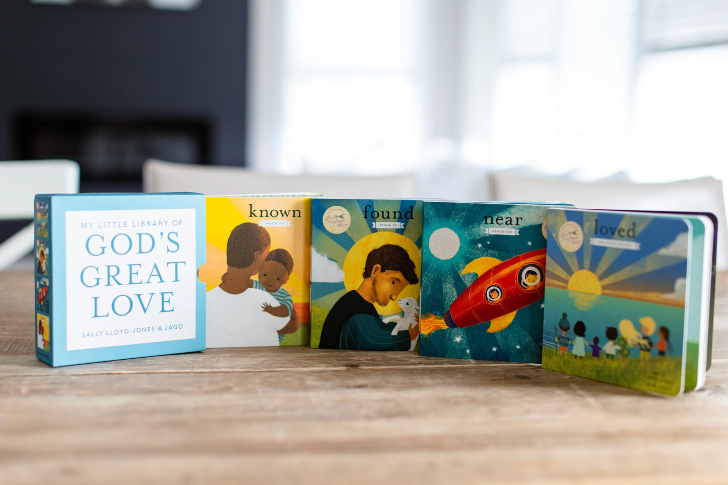 MY LITTLE LIBRARY OF GODS GREAT LOVE; LOVED, FOUND, NEAR KNOWN