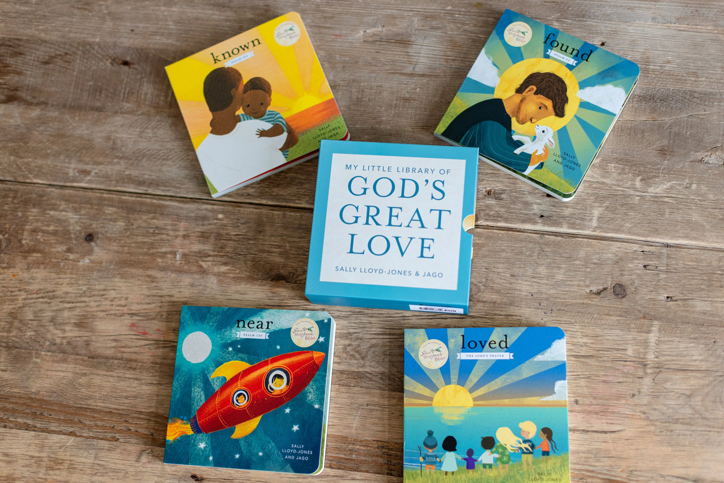 MY LITTLE LIBRARY OF GODS GREAT LOVE; LOVED, FOUND, NEAR KNOWN