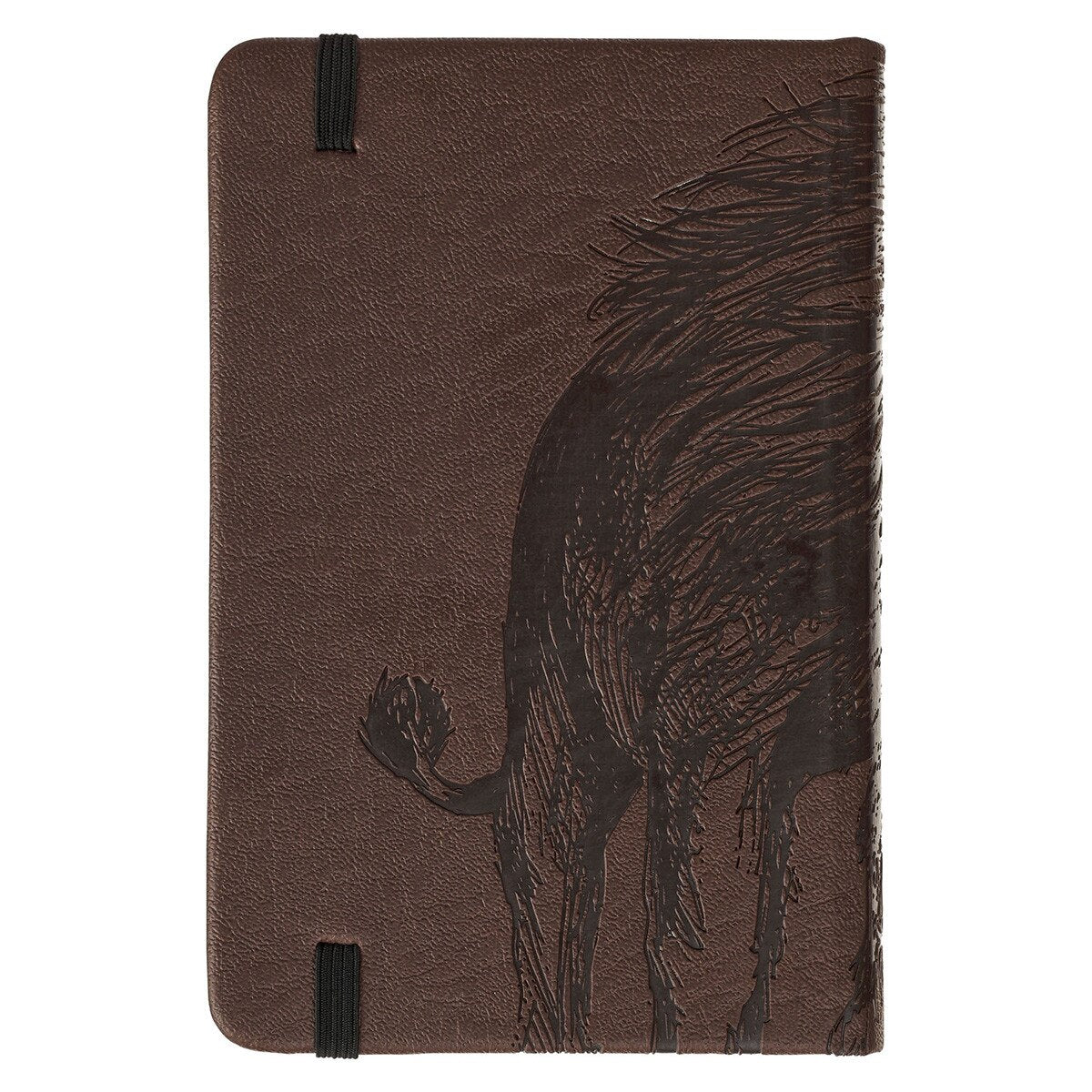CAG NBM015 SMALL NOTEBOOK WITH ELASTIC CLOSURE FAUX LEATHER LORD IS MY STRENGTH EX. 15:2