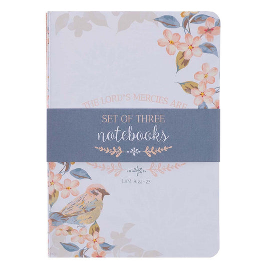 CAG NBS036 SET OF 3 NOTEBOOKS MD NEW EVERY MORN
