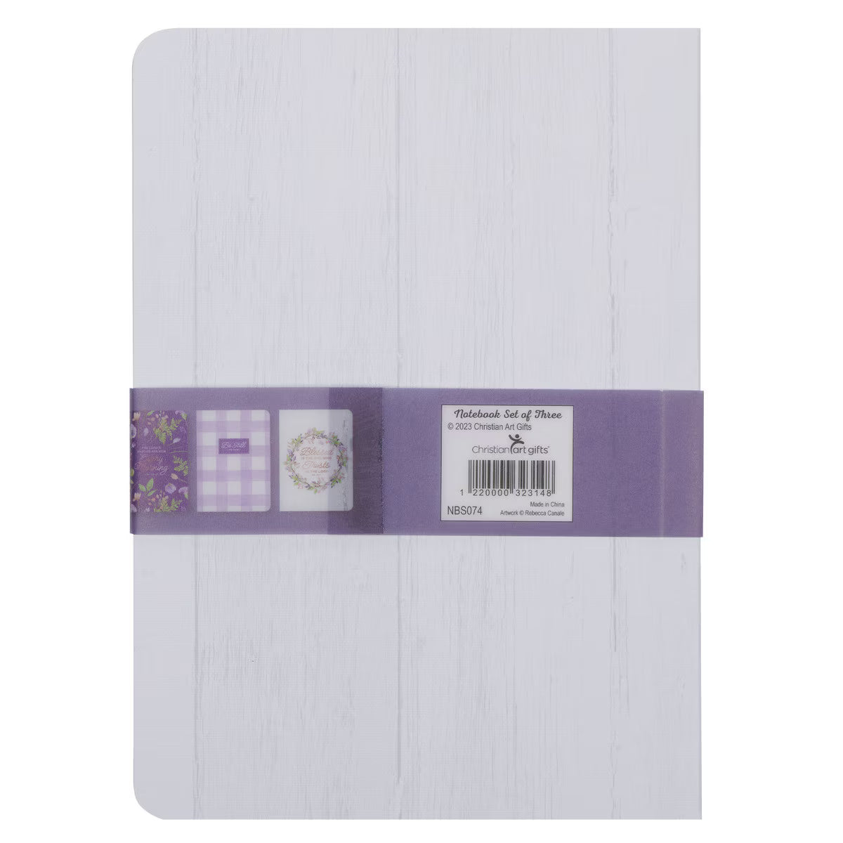 CAG NBS074 NOTEBOOK  SET  3  PC  LORD'S  MERCIES  LAM. 3:22-23