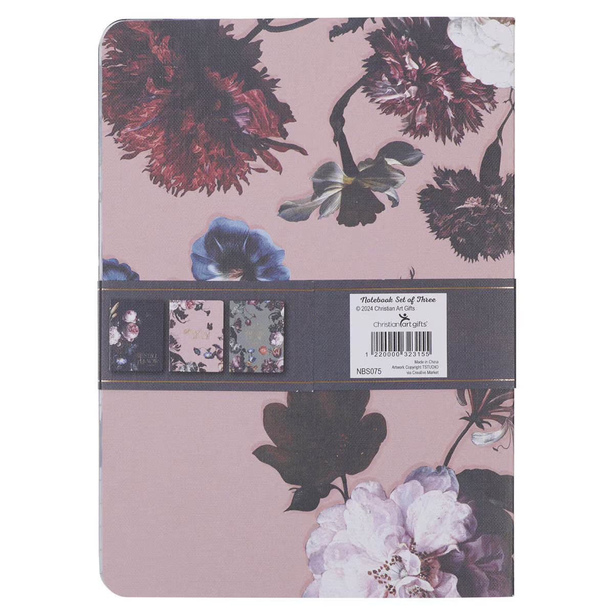 CAG NBS075 NOTEBOOK SET 3PC BE STILL PS. 46:10