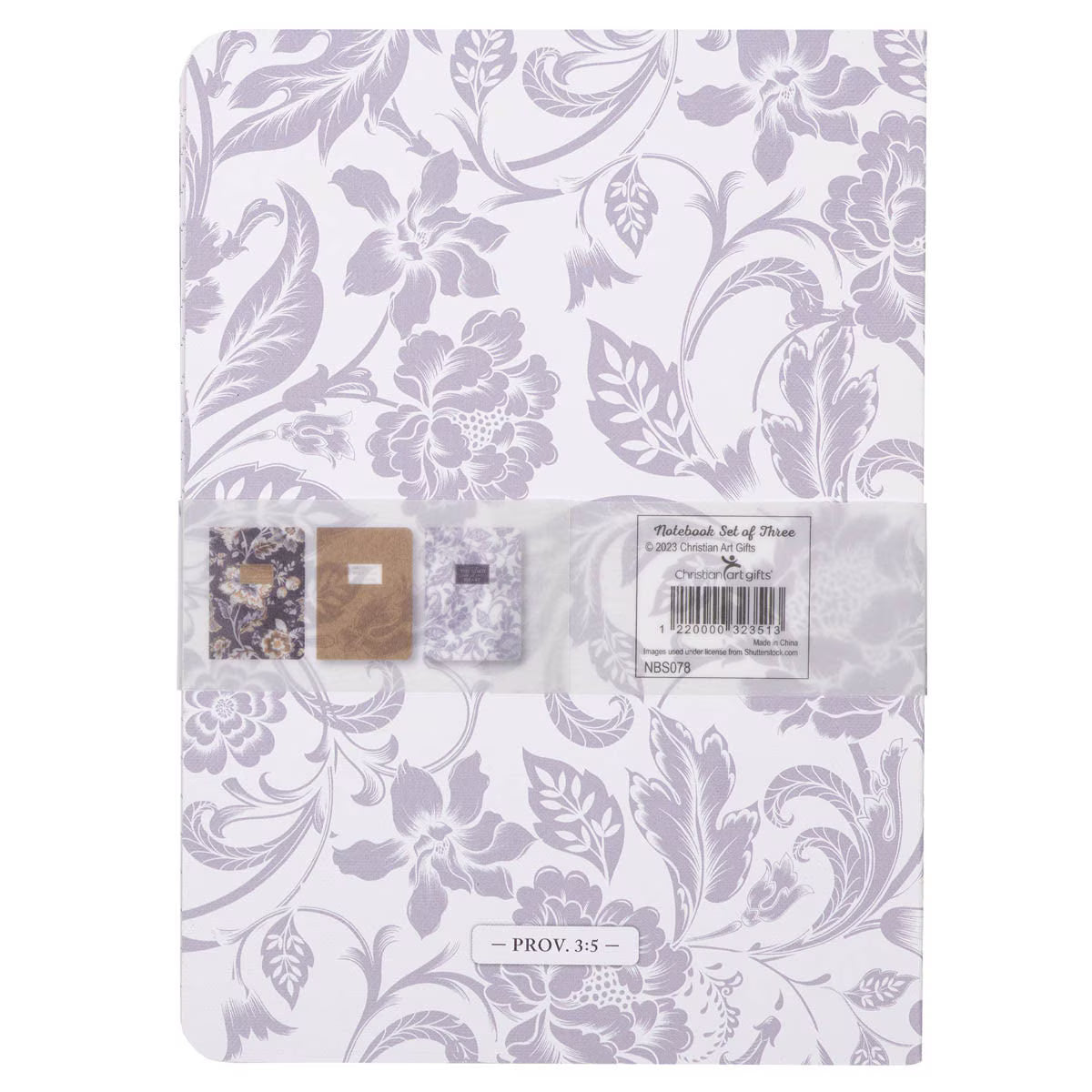 CAG NBS078 NOTEBOOK SET 3PC ALL THINGS PHIL 4:13