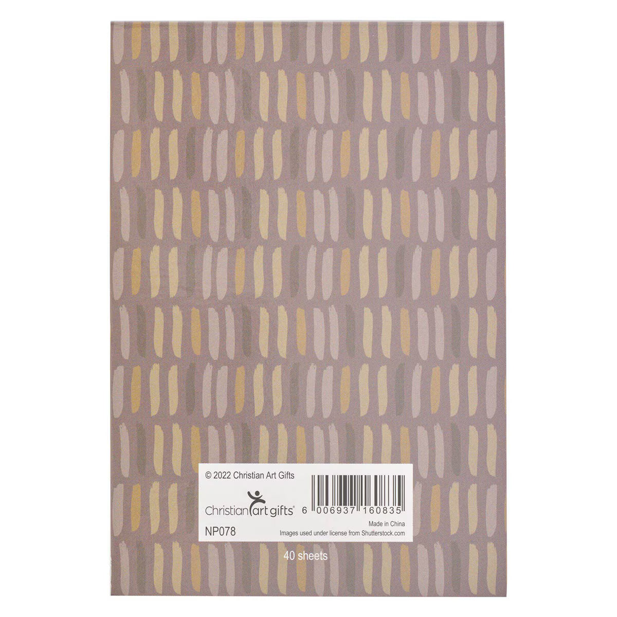 CAG NP078 SWEET FRIENDSHIP FALL PUPPY AND ITTEN NOTEPAD