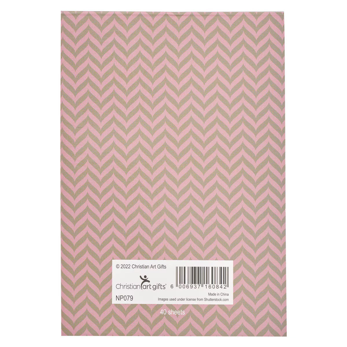 CAG NP079 BE STILL AND KNOW KITTEN NOTEPAD PS 46:10