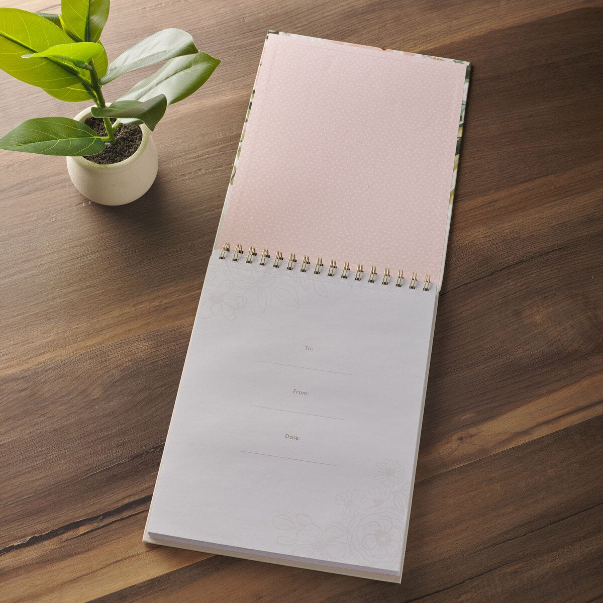 CAG NP088 SPIRAL-BOUND NOTEPAD HE WILL COVER YOU PS. 91:4