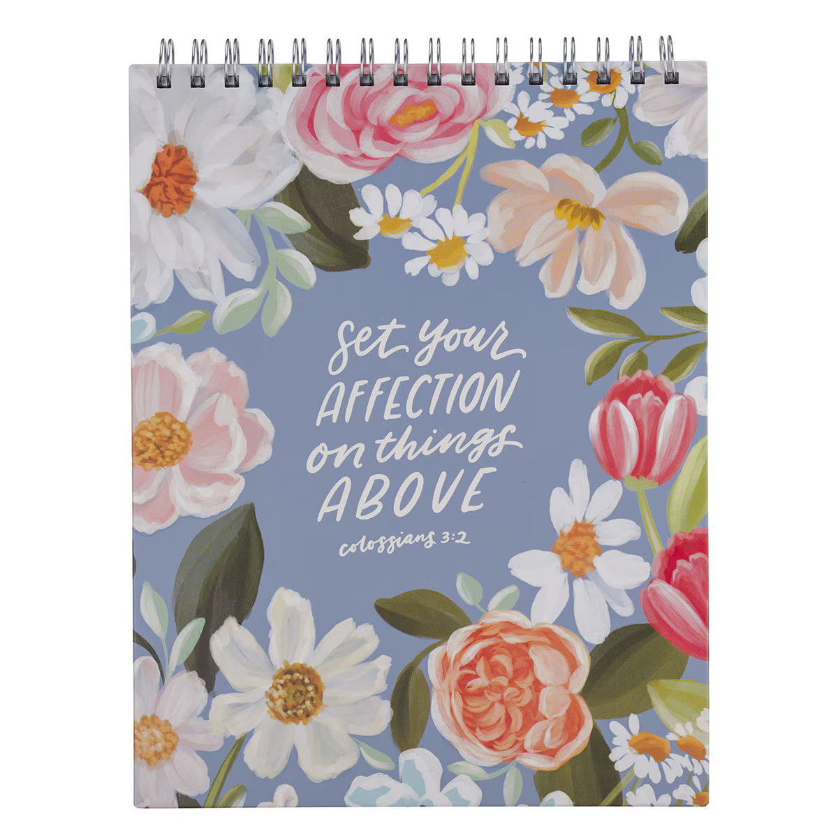 CAG NP089 SPIRAL-BOUND  NOTEPAD  SET YOUR  AFFECTION COL. 3:2