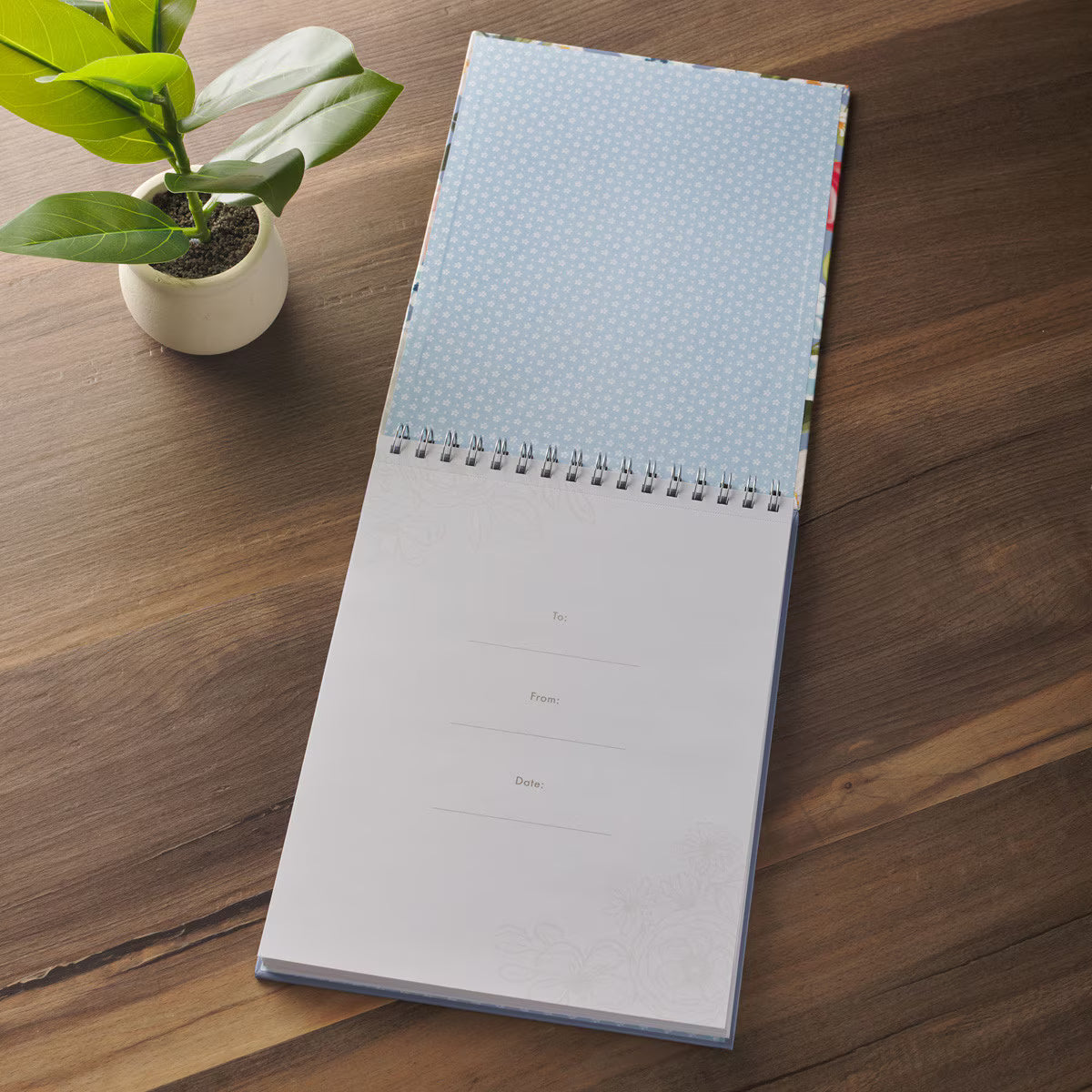 CAG NP089 SPIRAL-BOUND  NOTEPAD  SET YOUR  AFFECTION COL. 3:2
