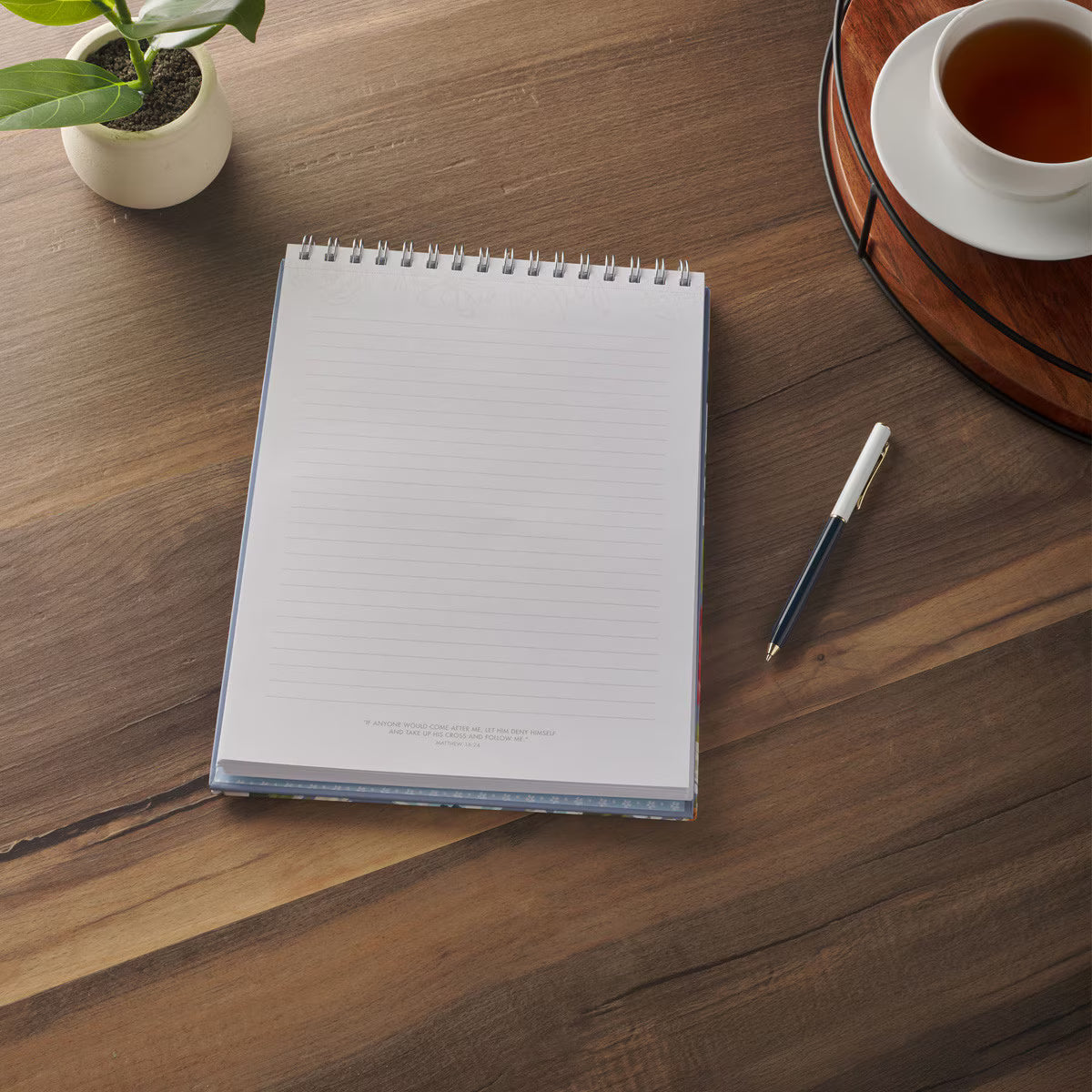 CAG NP089 SPIRAL-BOUND  NOTEPAD  SET YOUR  AFFECTION COL. 3:2