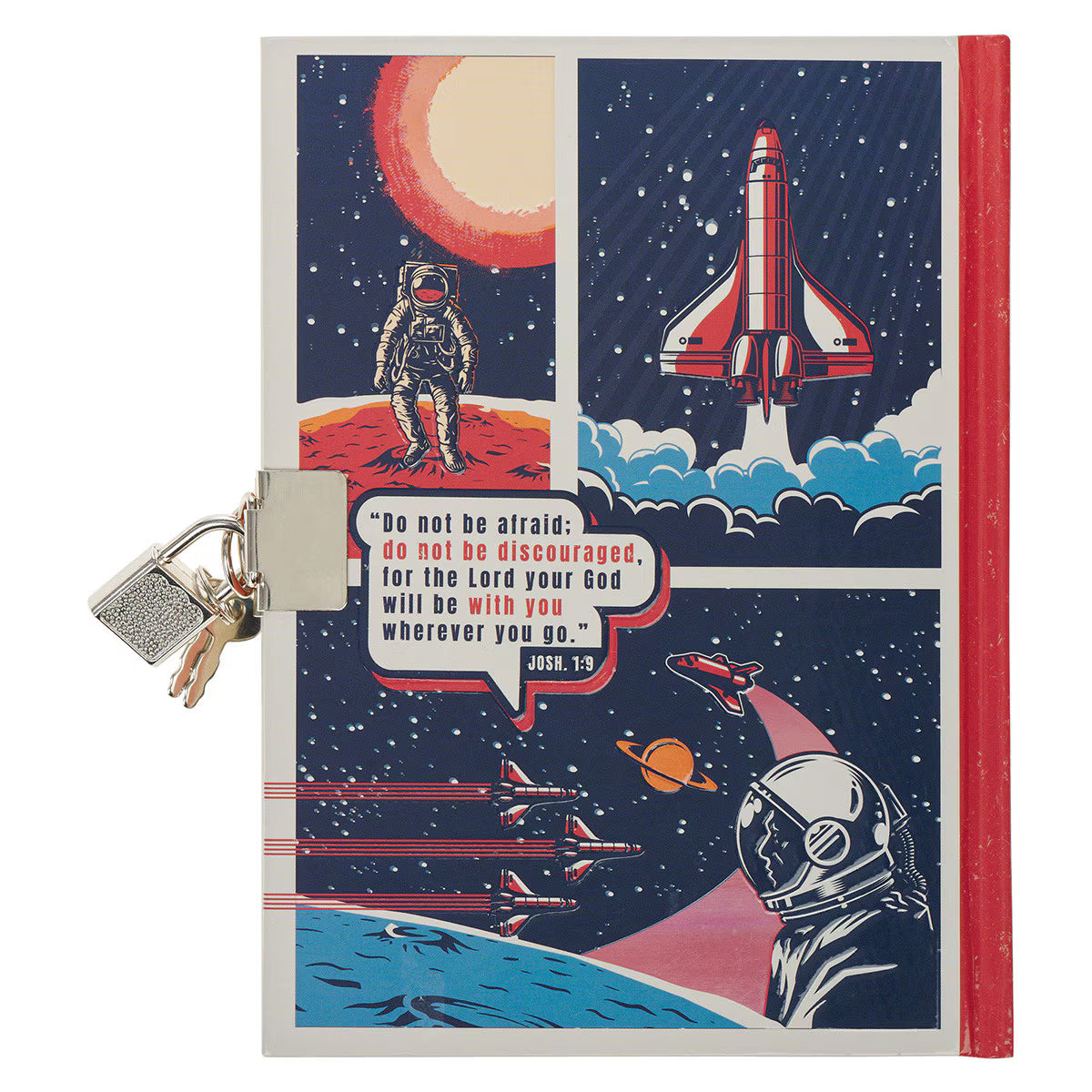 CAG SNB006 DIARY  HC  STRONG  AND  COURAGEOUS  JOSH. 1:9