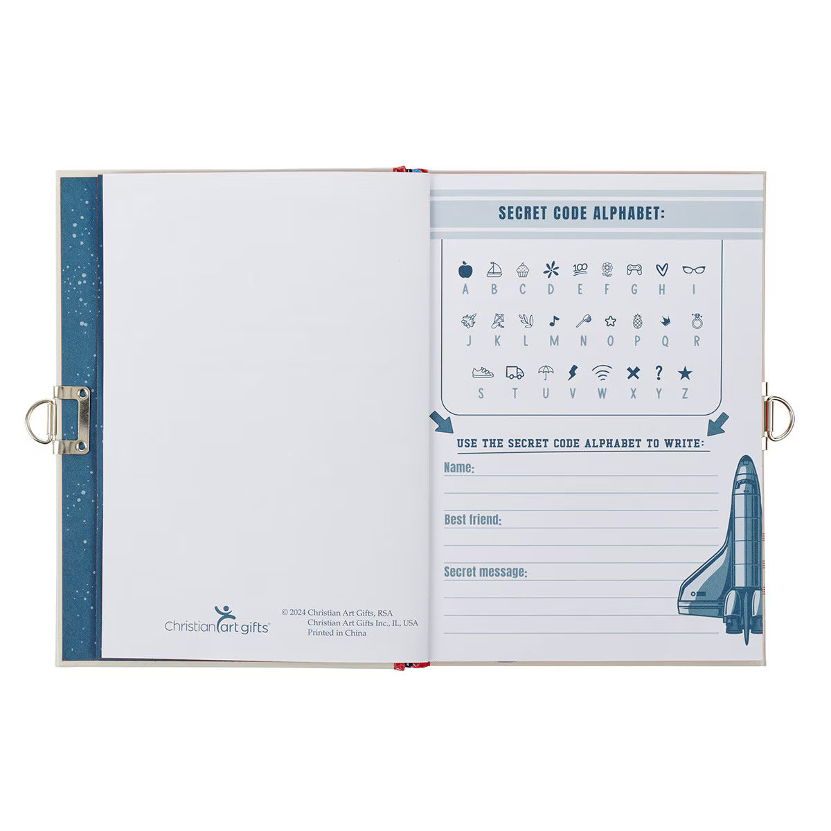CAG SNB006 DIARY  HC  STRONG  AND  COURAGEOUS  JOSH. 1:9