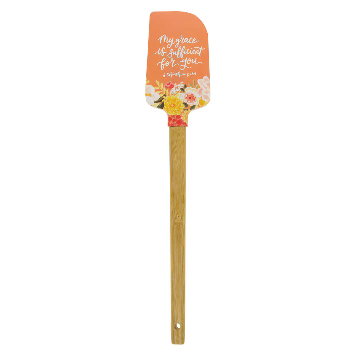 CAG SPT001 RUBBER SPATULA MY GRACE IS SUFFICIENT 2 COR. 12:9