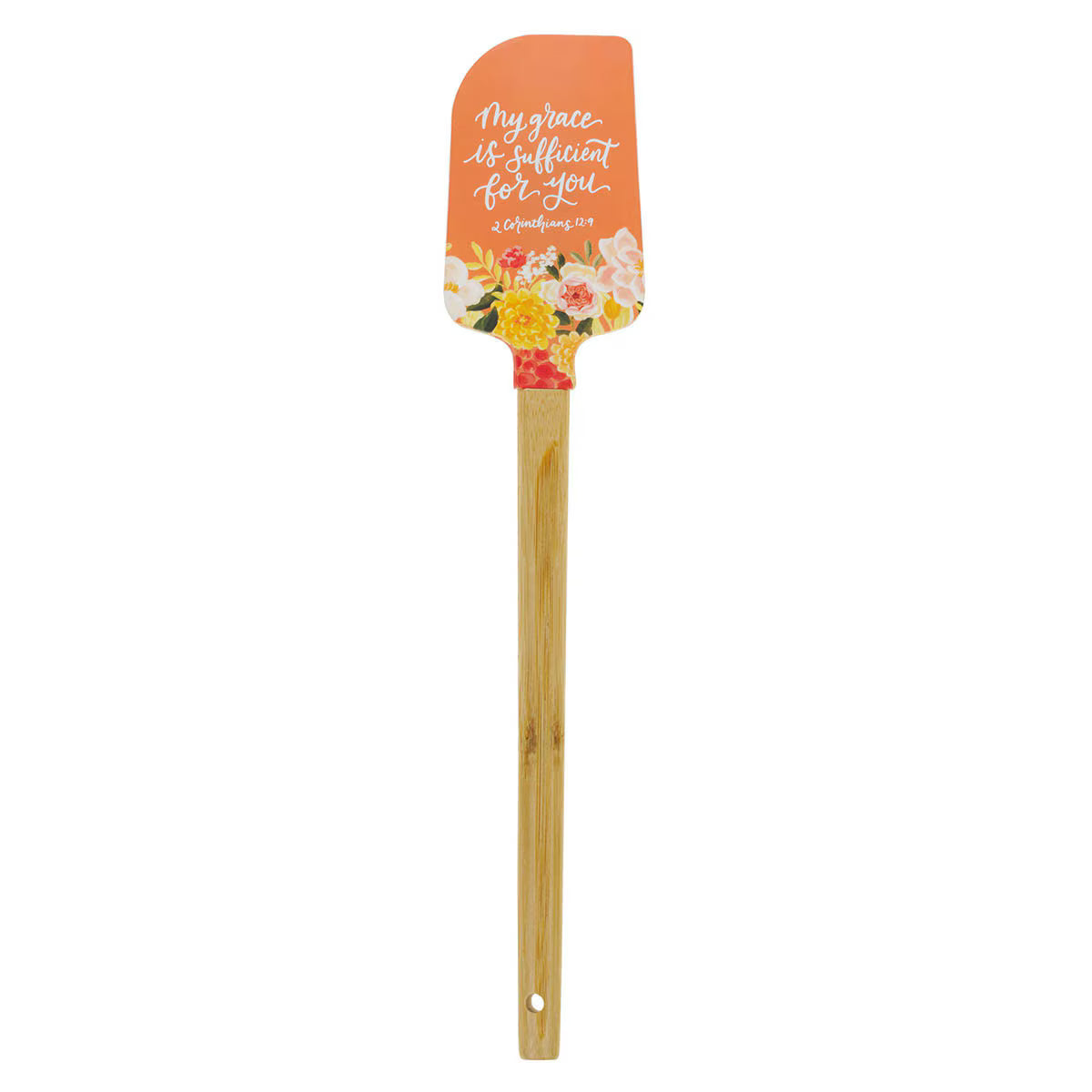 CAG SPT001 RUBBER SPATULA MY GRACE IS SUFFICIENT 2 COR. 12:9