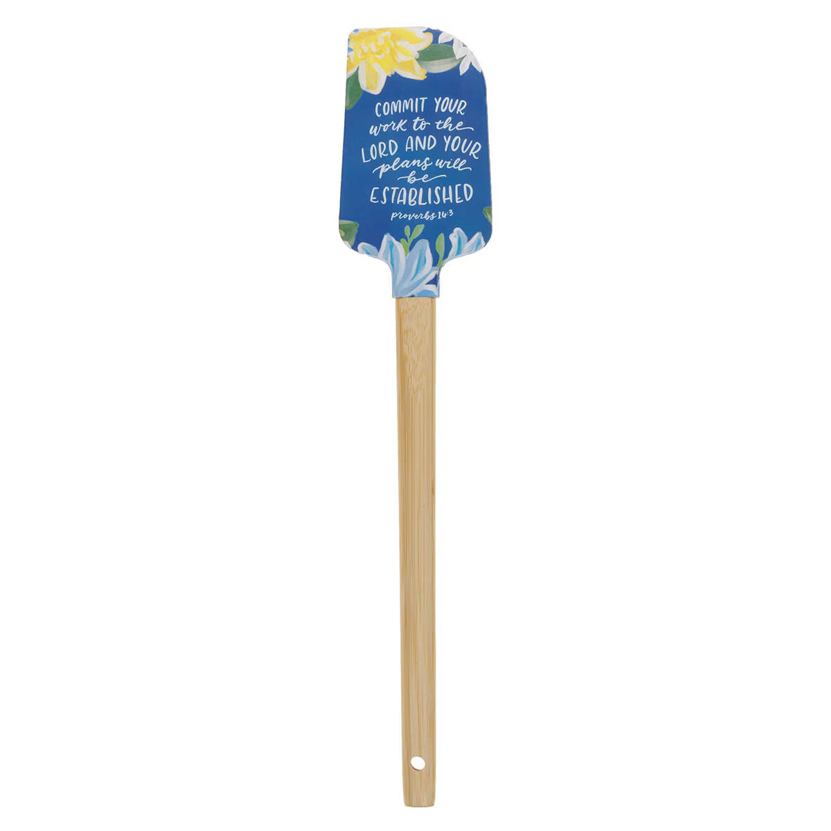 CAG SPT005 RUBBER SPATULA COMMIT YOUR WORK TO THE LORD PROV. 16:30