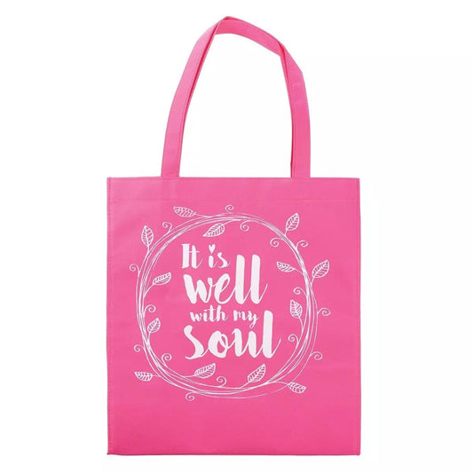 CAG TOT089 TOTE BAG WELL WITH MY SOUL
