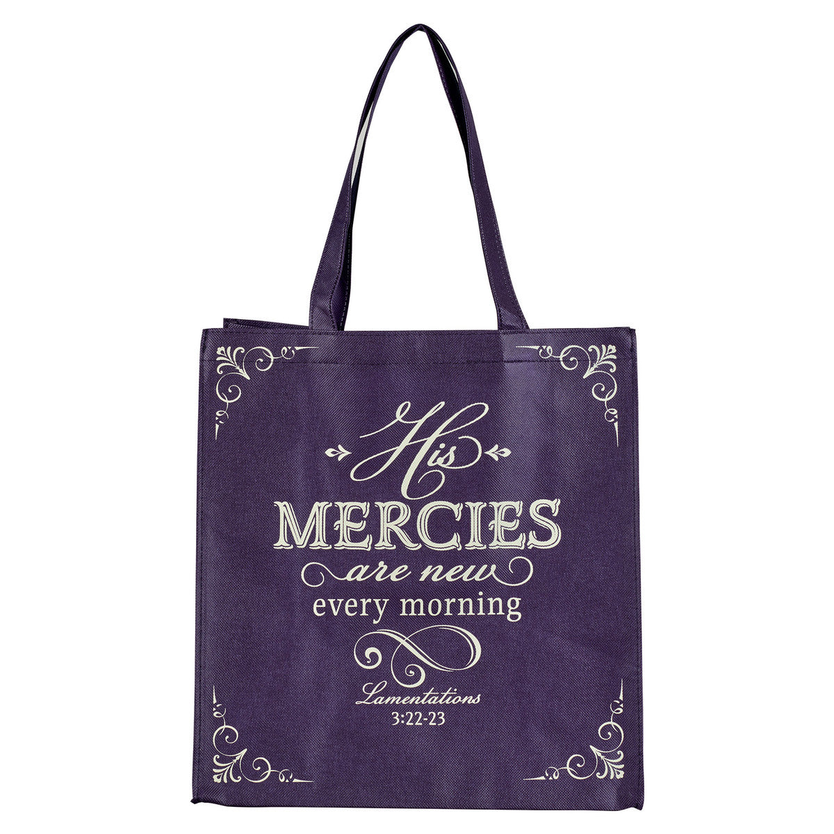 CAG TOT159 TOTE BAG HIS MERCIES ARE NEW EVERY MORN