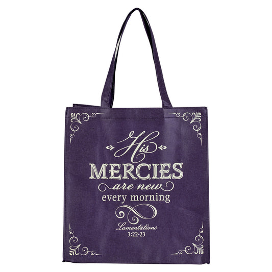 CAG TOT159 TOTE BAG HIS MERCIES ARE NEW EVERY MORN