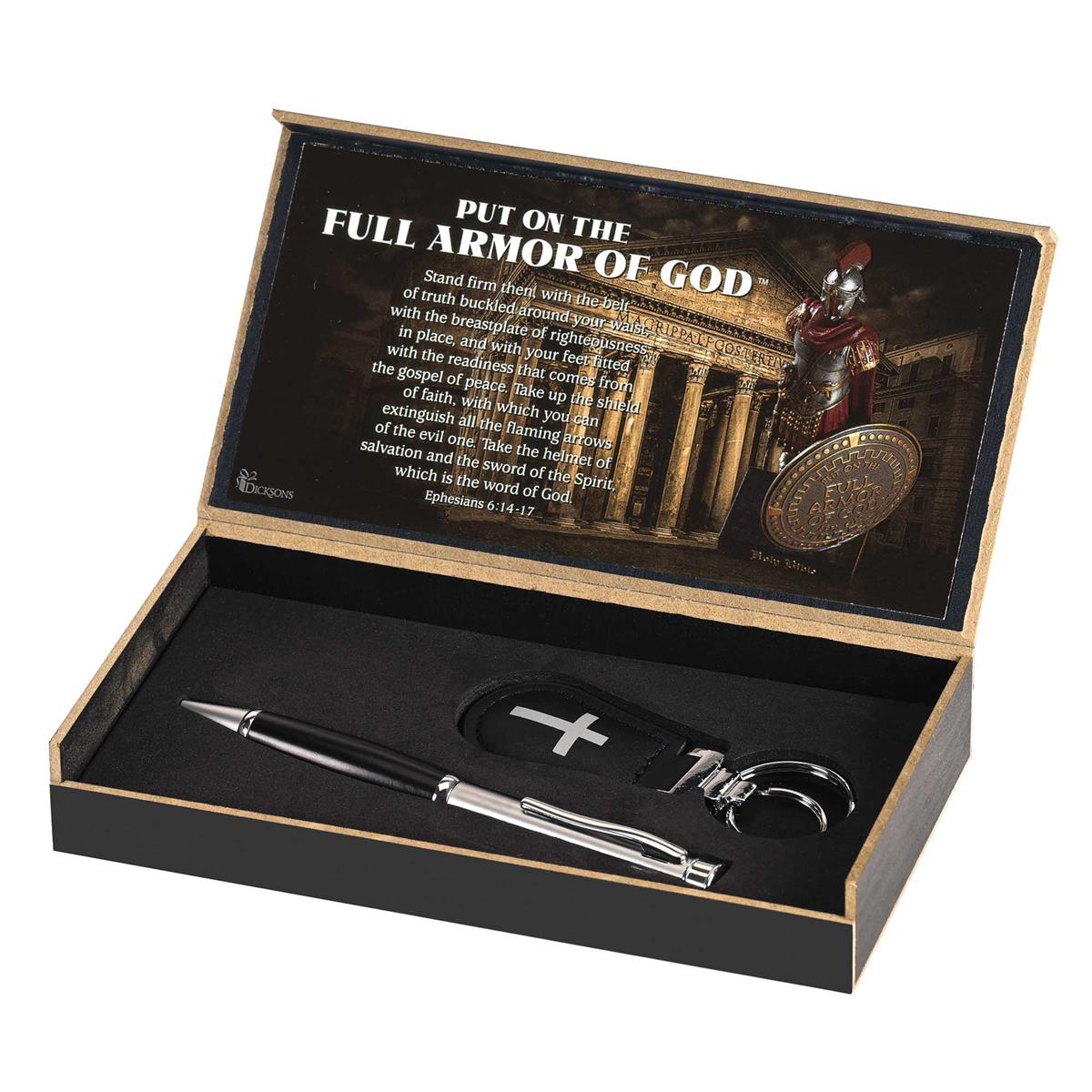 DIC W-407 PEN/KEYRING ARMOR OF GOD