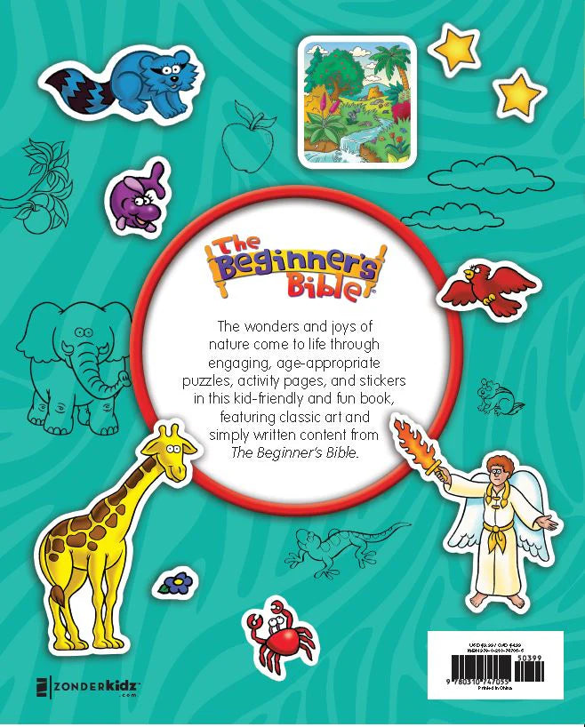 BEGINNERS BIBLE WILD CREATION STKR SC