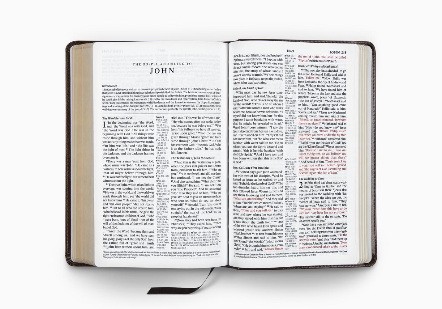ESV REFERENCE BIBLE TT, COFFEE