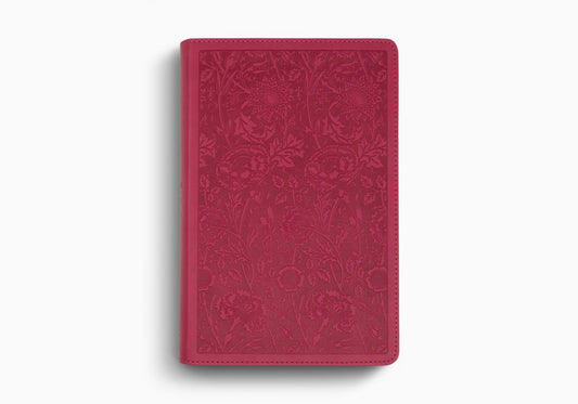 ESV STUDENT STUDY BIBLE (TT, BERRY, FLORAL)
