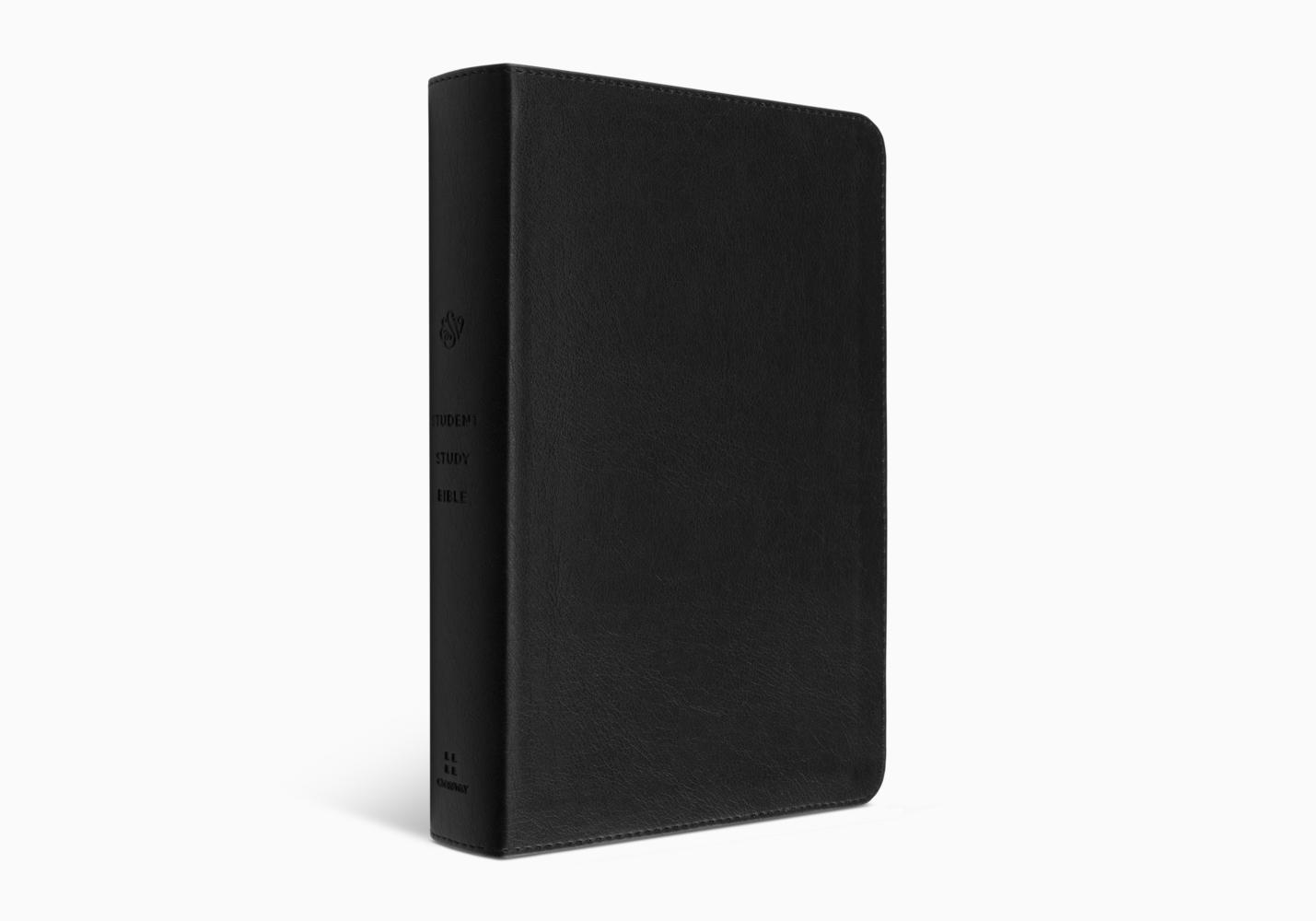 ESV STUDENT STUDY BIBLE (TT, BLACK)