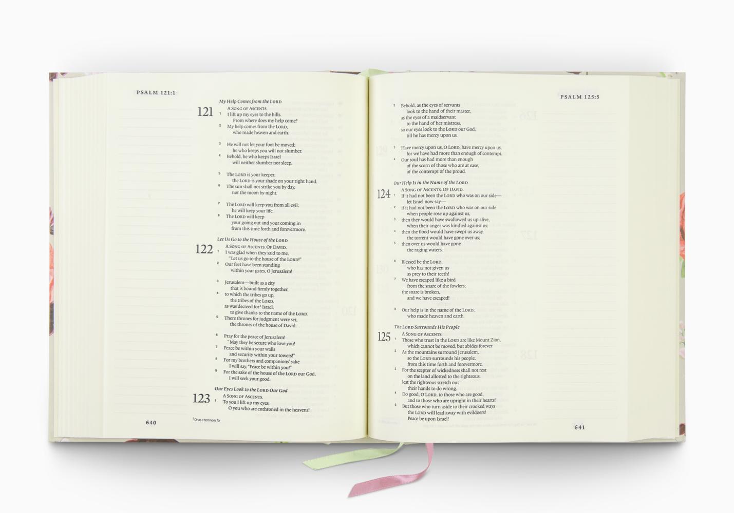 ESV SINGLE COLUMN JOURNALING BIBLE, HOSANNA, MADELEINE DESIGN