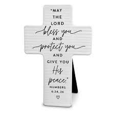 LCP 11453 CROSS CERAMIC HOH BLESS YOU