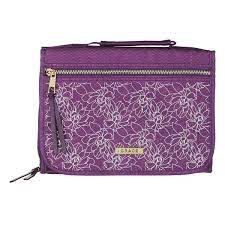 CAG BBM678 ORGANIZER BIBLE COVER POLY 3FOLD PURPLE GRACE MEDIUM