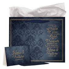 CAG GBA338 GIFT BAG W/ CARD LG I KNOW THE PLANS
