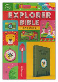 CSB EXPORER BIBLE FOR KIDS OLIVE