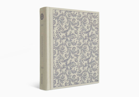 ESV JOURNALING BIBLE CLOTH BOARD FLOWER DESIGN