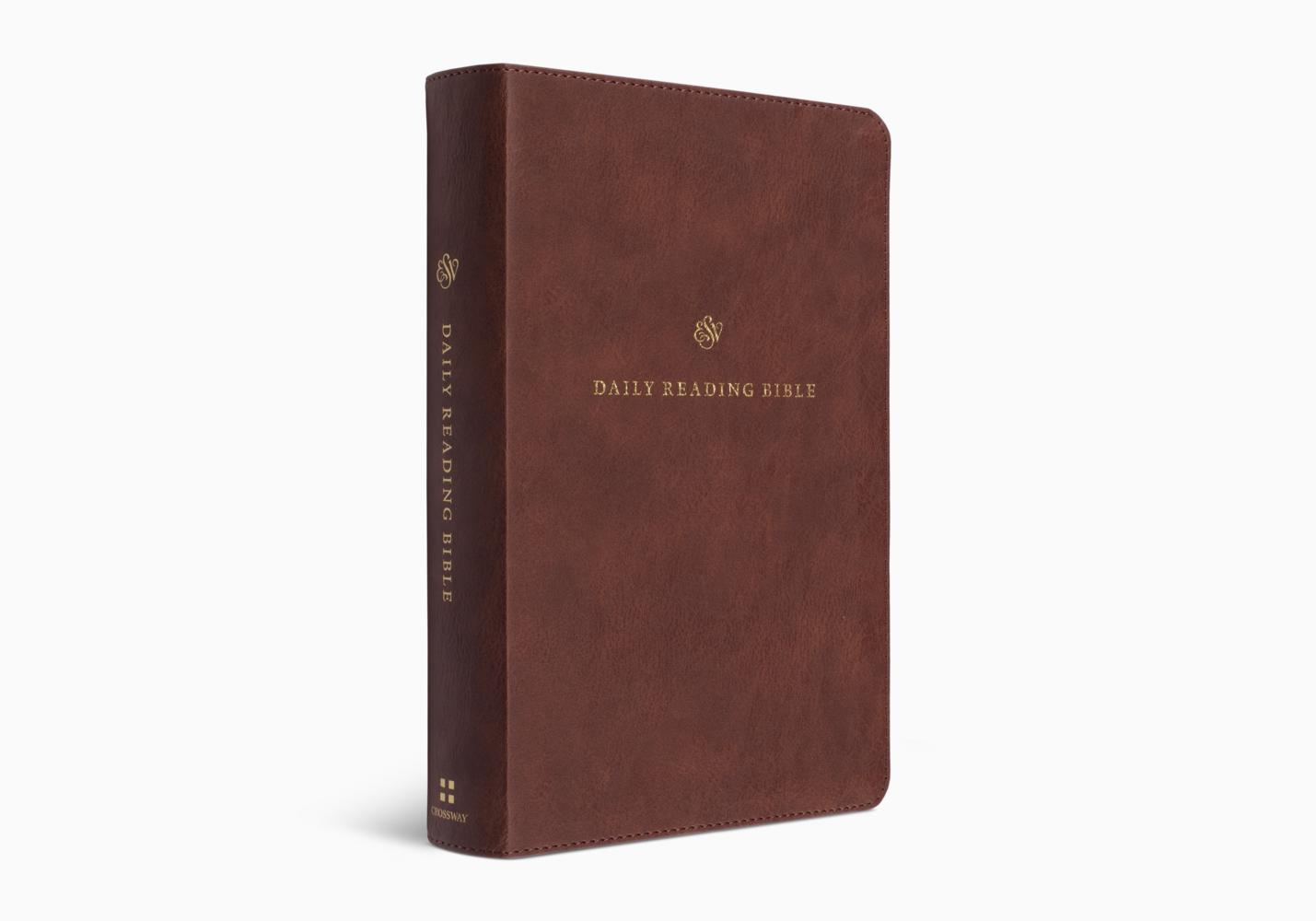 ESV DAILY READING BIBLE (TRUTONE, BROWN)