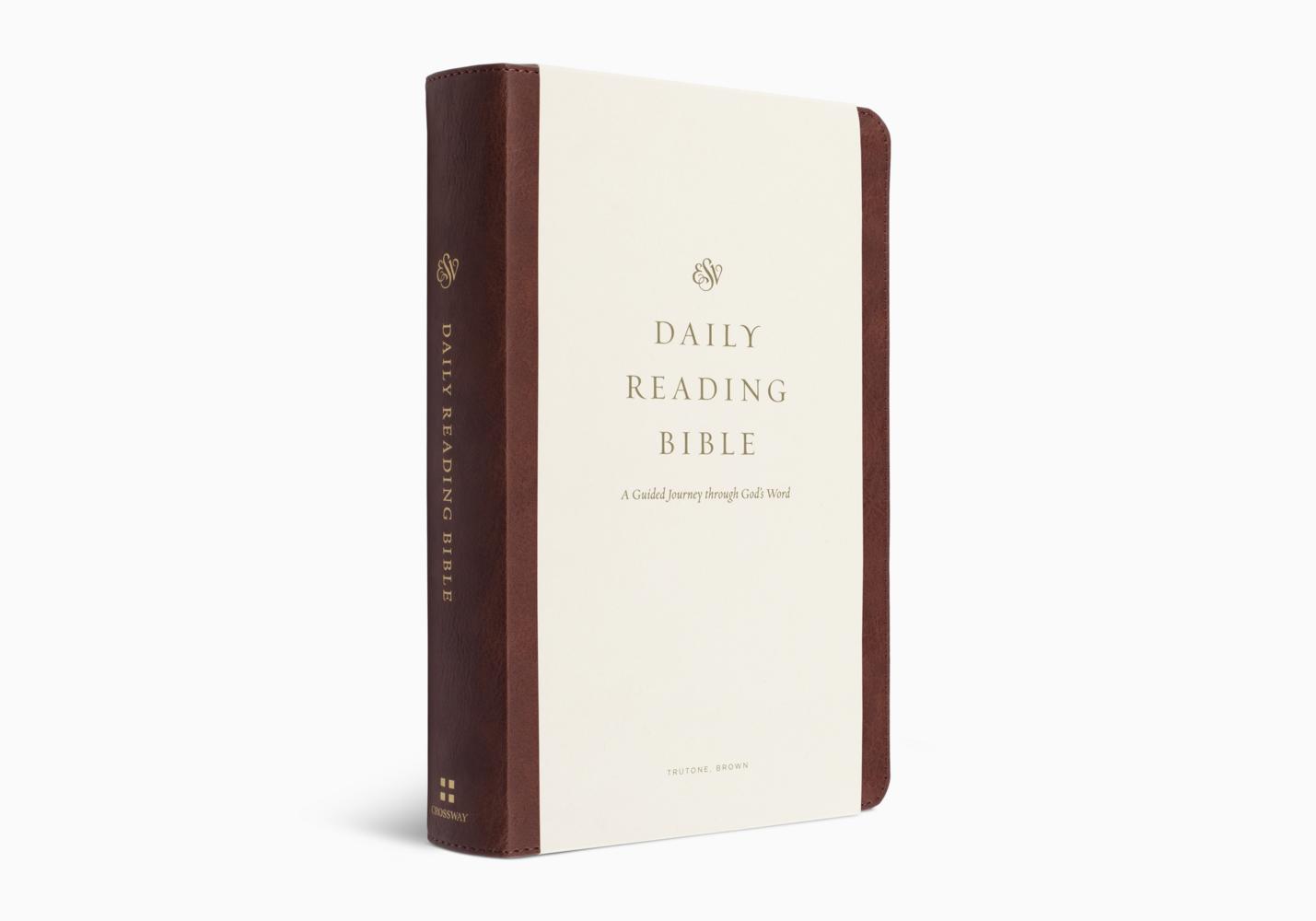 ESV DAILY READING BIBLE (TRUTONE, BROWN)