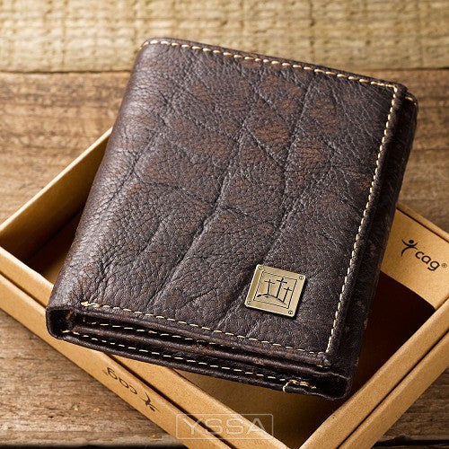 CAG WT083 LEATHER WALLET CROSSES