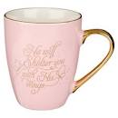 CAG MUG864 PINK AND GOLD SHELTER YOU