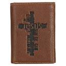 CAG WT019 LEATHER WALLET JESUS