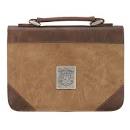 CAG BBC704 : BBM704 BIBLE COVER CLASSIC TAN/BROWN BLESSED MAN BADGE JER. 17:7