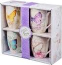 CAG MUGS25 MUG SET 4PC BUTTERFLY BLESSINGS