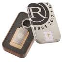 CAG KMO077 KEYRING IN TIN RIGHTEOUS MAN