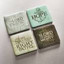CAG MGS027 MAGNET SET4 THE LORD WILL ALWAYS