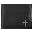 CAG WT0152 LEATHER WALLET CROSS EMBLEM