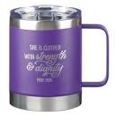 CAG SMUG231 SSTEEL TRAVEL MUG CAMP STYLE CLOTHED w