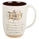 CAG MUG951 MUG WHITE/BROWN THE LORD'S PRAYER