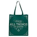 CAG TOT158 TOTE BAG WITH GOD ALL THINGS ARE POSS G