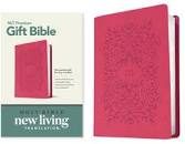 NLT TYN PREMIUM GIFT BIBLE BERRY PINK VINES