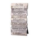 LCP 45024 PLAQUE MDF STACKED SMALL JOURNEY